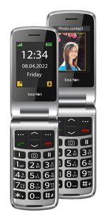 Beafon-Silver-Line-SL605-Feature-Phone-Nero-Argento-SL605EU001B