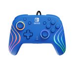 PDP-Performance PDP Afterglow Wave Blu USB Gamepad Analogico/Digitale Nintendo Switch, Nintendo Switch OLED