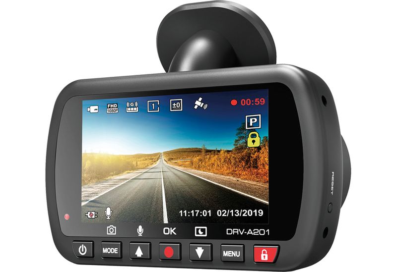 Kenwood-DRV-A201-dash-cam-Full-HD-Nero