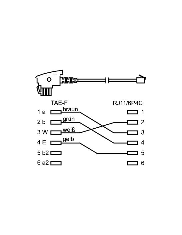 Wentronic-goobay---Telefonadapter---TAE-F--M--bis-RJ-11--M----100m---flach---Schwarz--50940-