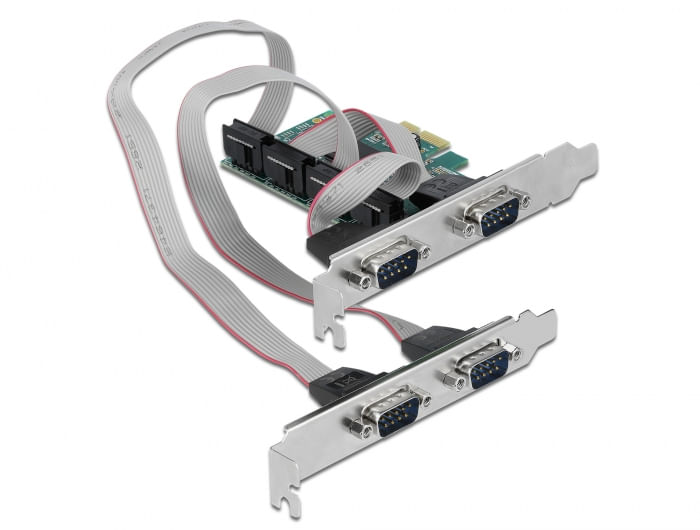 Delock-Scheda-PCI-Express-per-4-x-RS-232-seriali