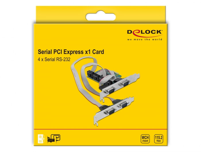 Delock-Scheda-PCI-Express-per-4-x-RS-232-seriali