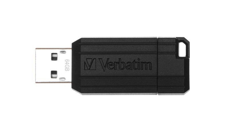 Verbatim-PinStripe---Memoria-USB-da-64-GB---Nero