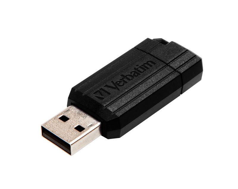 Verbatim-PinStripe---Memoria-USB-da-64-GB---Nero