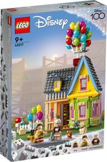 LEGO-Disney-e-Pixar-43217-Casa-di-“Up”-Modellino-con-Palloncini-e-Figure-di-Carl-Russell-e-Dug-Set-Disney-100°-Anniversario