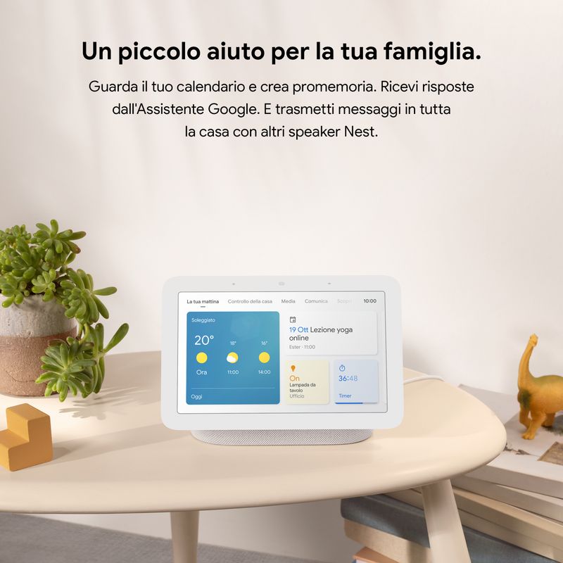 Altoparlante-intelligente-Google-Nest-Hub--Gen-2-