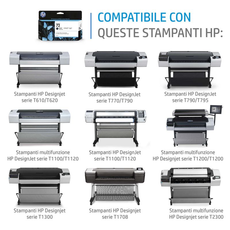 HP-Cartuccia-inchiostro-nero-opaco-Designjet-726-300-ml