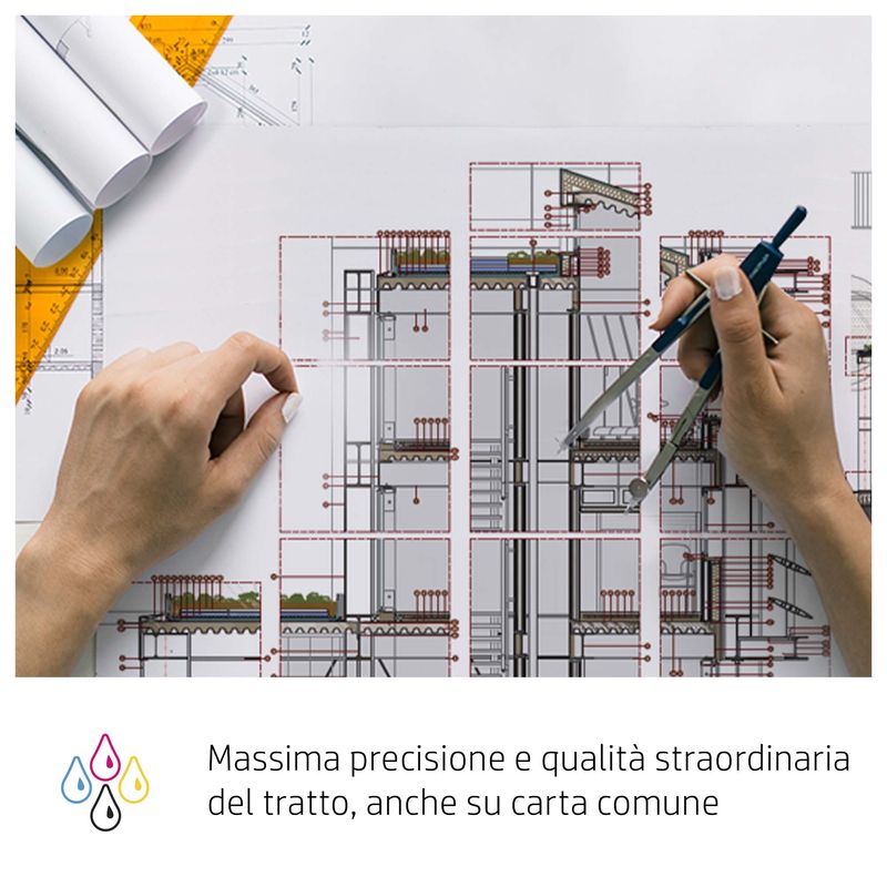 HP-Cartuccia-inchiostro-nero-opaco-Designjet-726-300-ml