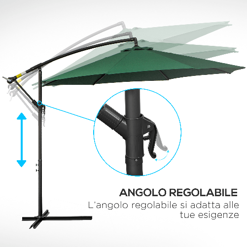 Outsunny-Ombrellone-da-Esterni-Decentrato-con-Manovella-in-Acciaio-e-Poliestere-Anti-UV-3x2.5-m-Verde