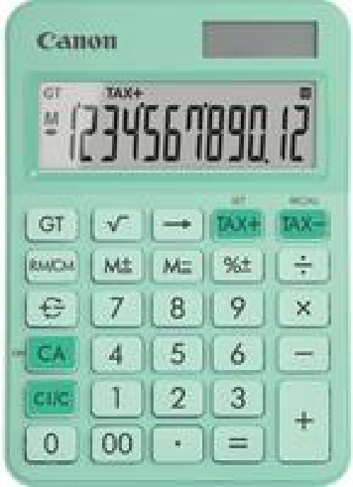 Canon-LS-125KB-calcolatrice-Desktop-Calcolatrice-di-base-Verde--LS-125KB-GR-EMEA-HB-OFFICE---CALCULATOR-