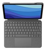 Logitech-Combo-Touch-Custodia-con-Tastiera-per-iPad-Pro-11-pollici--1a-2a-3a-gen---2018-2020-2021----Tastiera-Retroilluminata-Rimovibile-Trackpad-Smart-Connector---Grigio