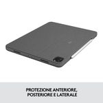 Logitech-Combo-Touch-Custodia-con-Tastiera-per-iPad-Pro-11-pollici--1a-2a-3a-gen---2018-2020-2021----Tastiera-Retroilluminata-Rimovibile-Trackpad-Smart-Connector---Grigio