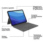 Logitech-Combo-Touch-Custodia-con-Tastiera-per-iPad-Pro-11-pollici--1a-2a-3a-gen---2018-2020-2021----Tastiera-Retroilluminata-Rimovibile-Trackpad-Smart-Connector---Grigio