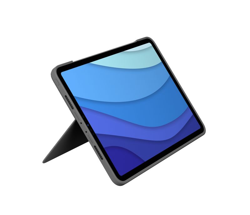 Logitech-Combo-Touch-Custodia-con-Tastiera-per-iPad-Pro-11-pollici--1a-2a-3a-gen---2018-2020-2021----Tastiera-Retroilluminata-Rimovibile-Trackpad-Smart-Connector---Grigio