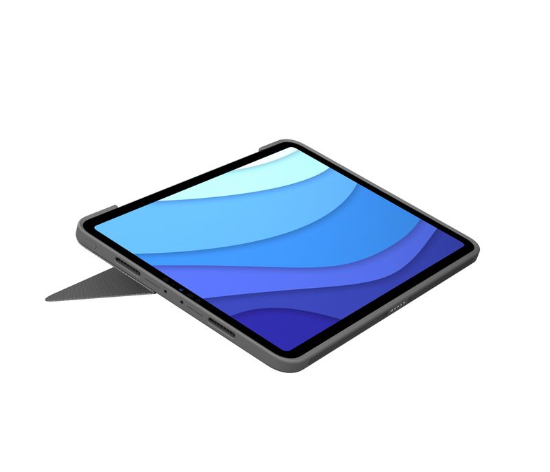 Logitech-Combo-Touch-Custodia-con-Tastiera-per-iPad-Pro-11-pollici--1a-2a-3a-gen---2018-2020-2021----Tastiera-Retroilluminata-Rimovibile-Trackpad-Smart-Connector---Grigio