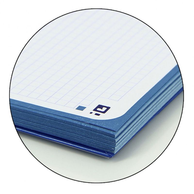 Oxford-EuropeanBook1-Quaderno-a-spirale-A4-Gardery-5x5mm---80-fogli---Finte-blu-scuro