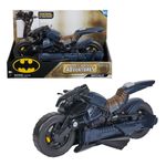 Spin Master DC Comics , Veicolo Batman Adventures 2 in 1, Batcycle Trasformabile