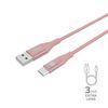 Celly-USBTYPECCOL3MPK-cavo-USB-3-m-USB-A-USB-C-Rosa