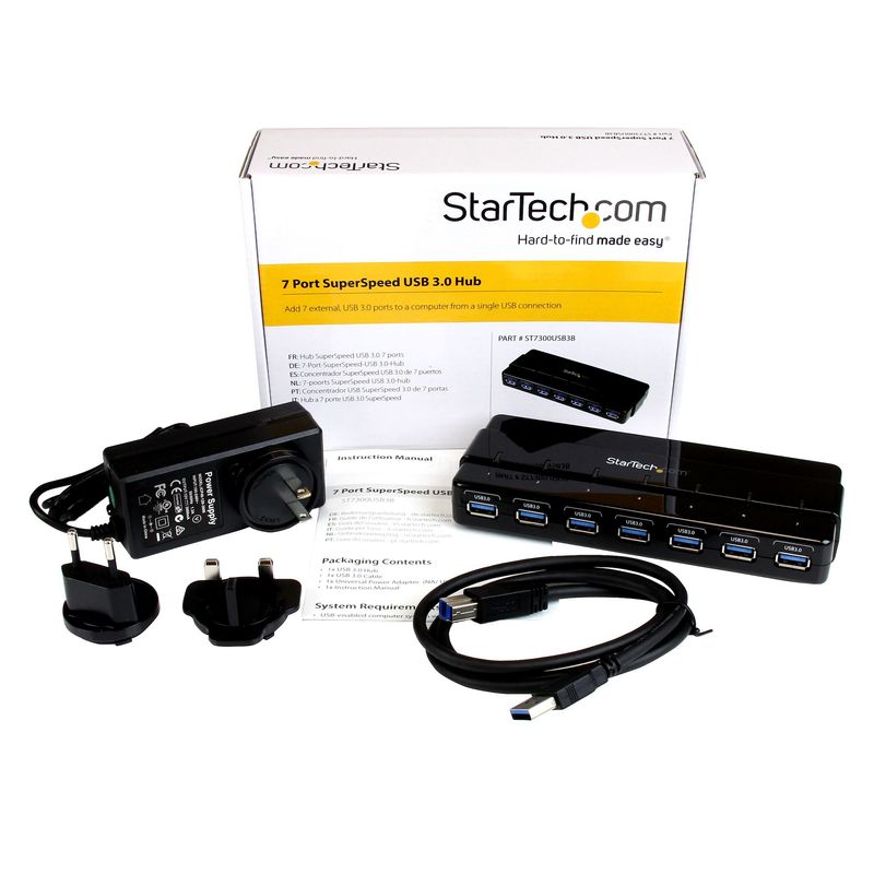 StarTech.com-HUB-USB-3.0-a-7-porte-alimentato---Perno-e-concentratore-USB-3.0-ultra-veloce---Nero