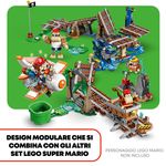 LEGO-Super-Mario-71425-Pack-di-Espansione-Corsa-nella-Miniera-di-Diddy-Kong-Livello-con-Percorso-Aereo-Giocattolo-e-4-Personaggi