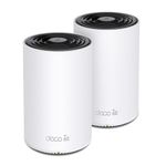 TP-Link Deco XE75 Pro (2-pack) Tri-band (2,4 GHz/5 GHz/6 GHz) Wi-Fi 6E (802.11ax) Bianco 3 Interno