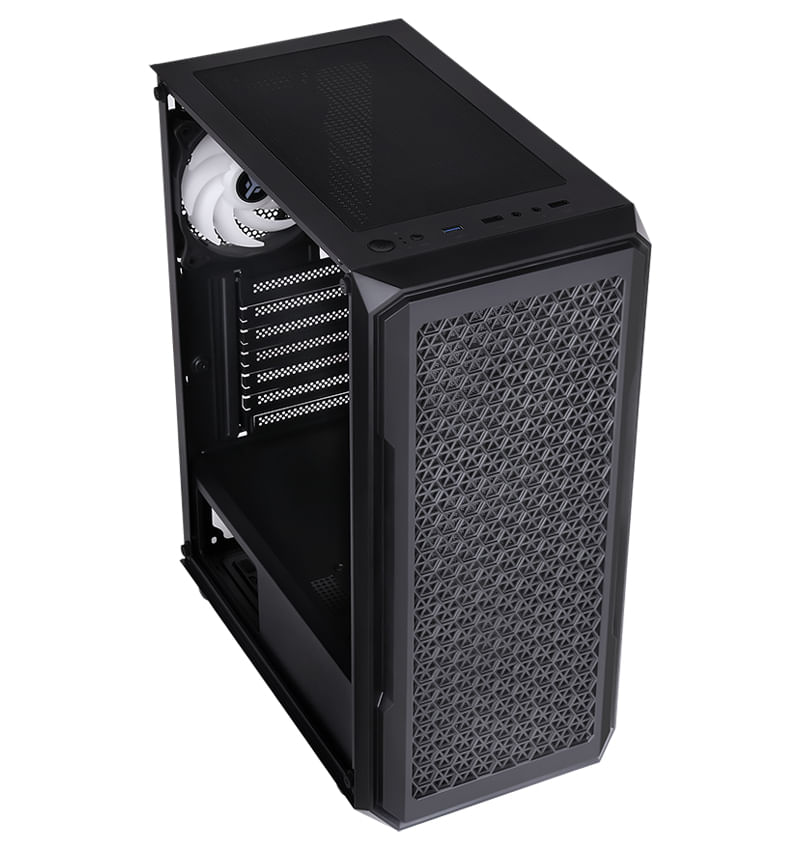 Case-Itek-Six-Triangle-Gaming-Middle-Tower-4x12cm-ARGB-fan-USB3-Side-Panel-Temp-Glass