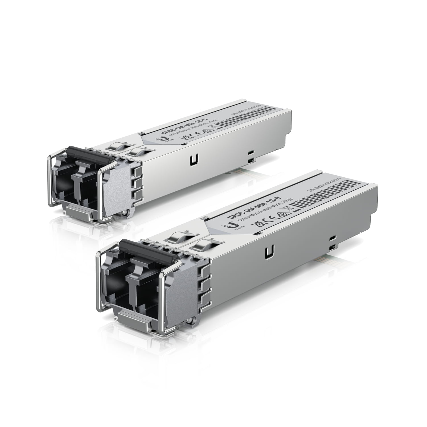 Ubiquiti UACC-OM-MM-1G-D-2 Modulo del Ricetrasmettitore di Rete Fibra ottica 1250 Mbit-s SFP