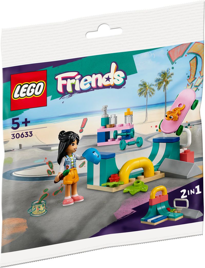 LEGO-Friends-30633-Rampa-per-skateboard