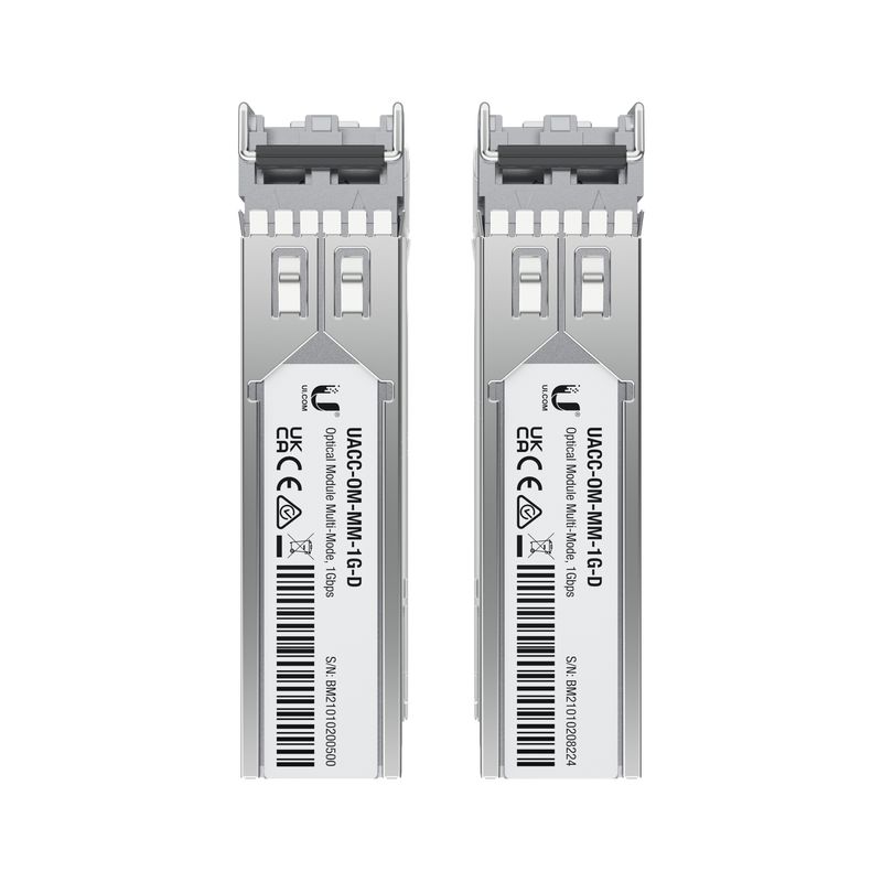 Ubiquiti-UACC-OM-MM-1G-D-2-modulo-del-ricetrasmettitore-di-rete-Fibra-ottica-1250-Mbit-s-SFP