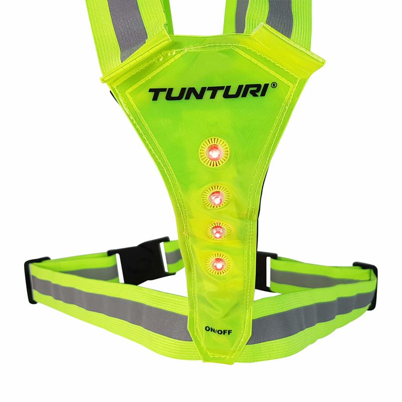 Tunturi-14TUSRU184-luce-e-riflettore-sportivi-di-sicurezza-Giacca-Giallo-Sintetico-Taglia-unica