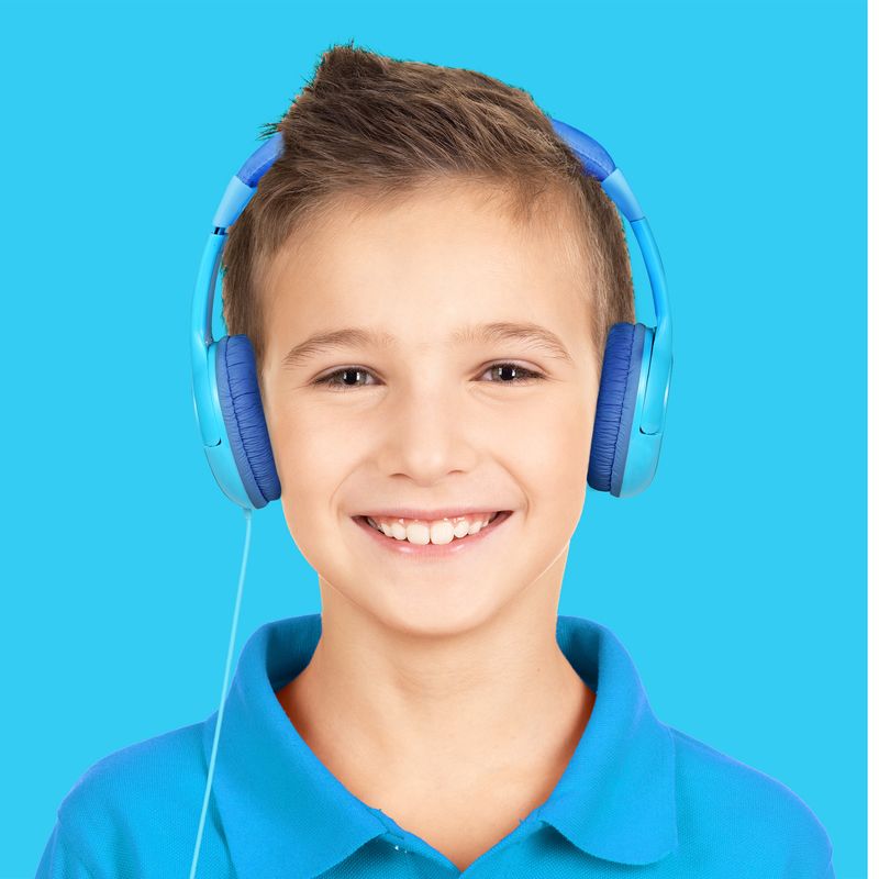 Celly-KidsBeat-Cuffie-Padiglione-auricolare-Blu