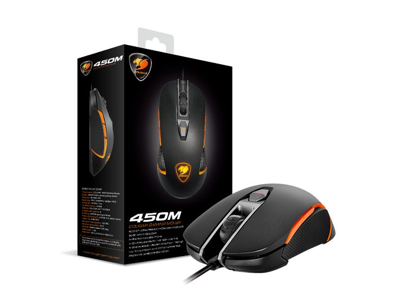 MOUSE-GAMING-WIRED-450M-IRON-GRAY-OPTICAL-USB---COUGAR