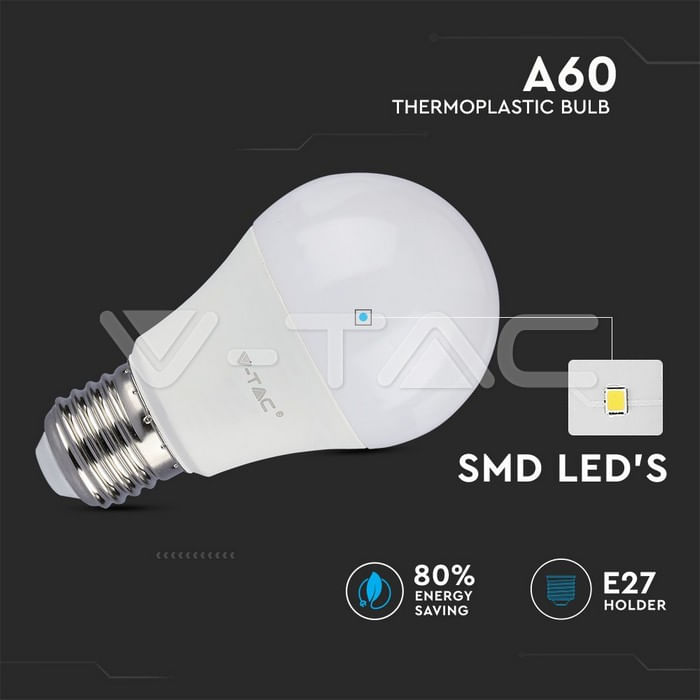 3-PZ-Lampada-Led-E27-A60-11W-Bianco-Freddo-6400K-Bulbo-Sfera-1055-Lumen-SKU-7354