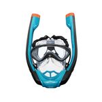 Bestway 24058 maschera per immersioni Nero, Blu, Arancione, Trasparente Adulto