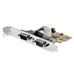 StarTech.com-Scheda-seriale-PCI-Express-a-2-porte--Scheda-di-interfaccia-seriale-da-PCIe-a-RS232--DB9--con-16C1050-UART-e-ritenzione-COM-5V-12V--Windows-e-Linux--21050-PC-SERIAL-LP-