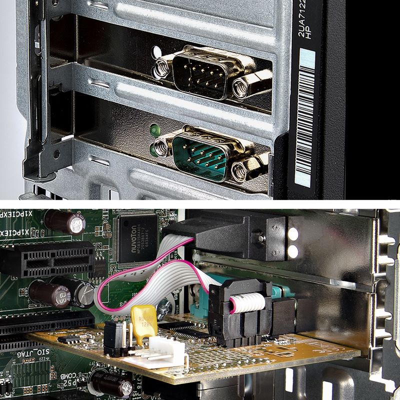 StarTech.com-Scheda-seriale-PCI-Express-a-2-porte--Scheda-di-interfaccia-seriale-da-PCIe-a-RS232--DB9--con-16C1050-UART-e-ritenzione-COM-5V-12V--Windows-e-Linux--21050-PC-SERIAL-LP-