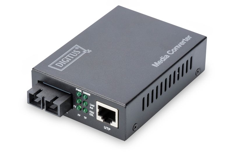 Digitus-Convertitore-Media-Gigabit-Ethernet--RJ45---SC