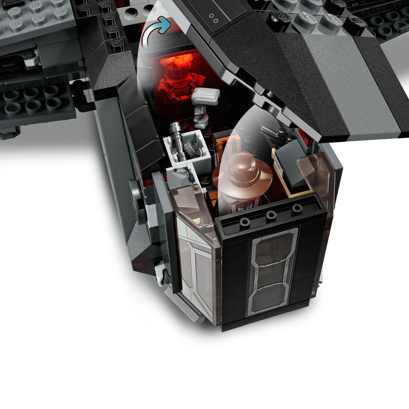 LEGO-Star-Wars-75323-The-Justifier-Astronave-Giocattolo-da-Costruire-con-4-Minifigure-e-Droide-Todo-360-Set-The-Bad-Batch