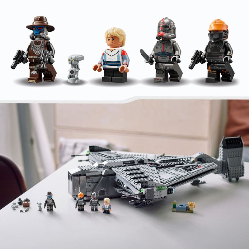 LEGO-Star-Wars-75323-The-Justifier-Astronave-Giocattolo-da-Costruire-con-4-Minifigure-e-Droide-Todo-360-Set-The-Bad-Batch