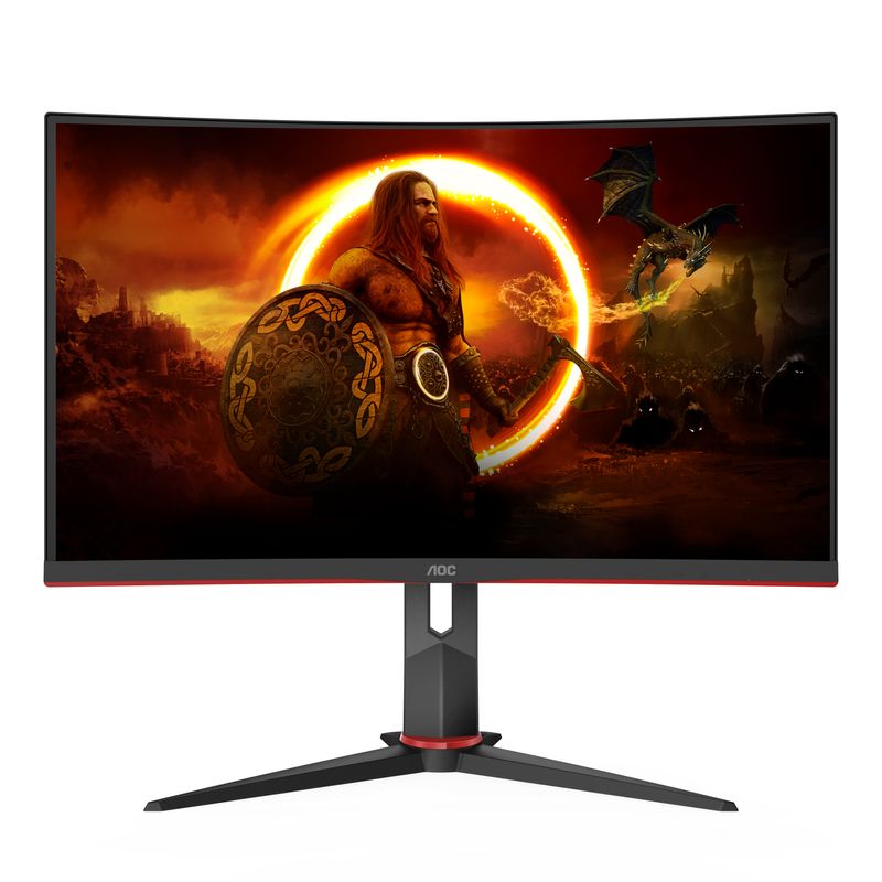 AOC-CQ27G2S-BK-Monitor-PC-686-cm--27---2560-x-1440-Pixel-Quad-HD-Nero-Rosso