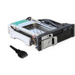 DeLock 5.25 Wechselrahmen - Wechselrahmen 1 x 2.5  1 x 3.5 SATA HDD  2 x USB 3.0 Ports