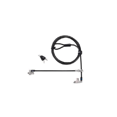 Kensington Lucchetto sottile per laptop con chiave a doppia estremit  N17 2.0 per slot Wedge (KENSINGTON SLIM N17 2.0 DU