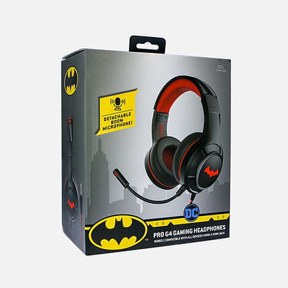 OTL-Technologies-DC-Comics-DC0905-cuffia-e-auricolare-Cuffie-Cablato-A-Padiglione-Giocare-Nero-Rosso