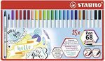 STABILO-Pen-68-brush-marcatore-Multicolore-25-pz