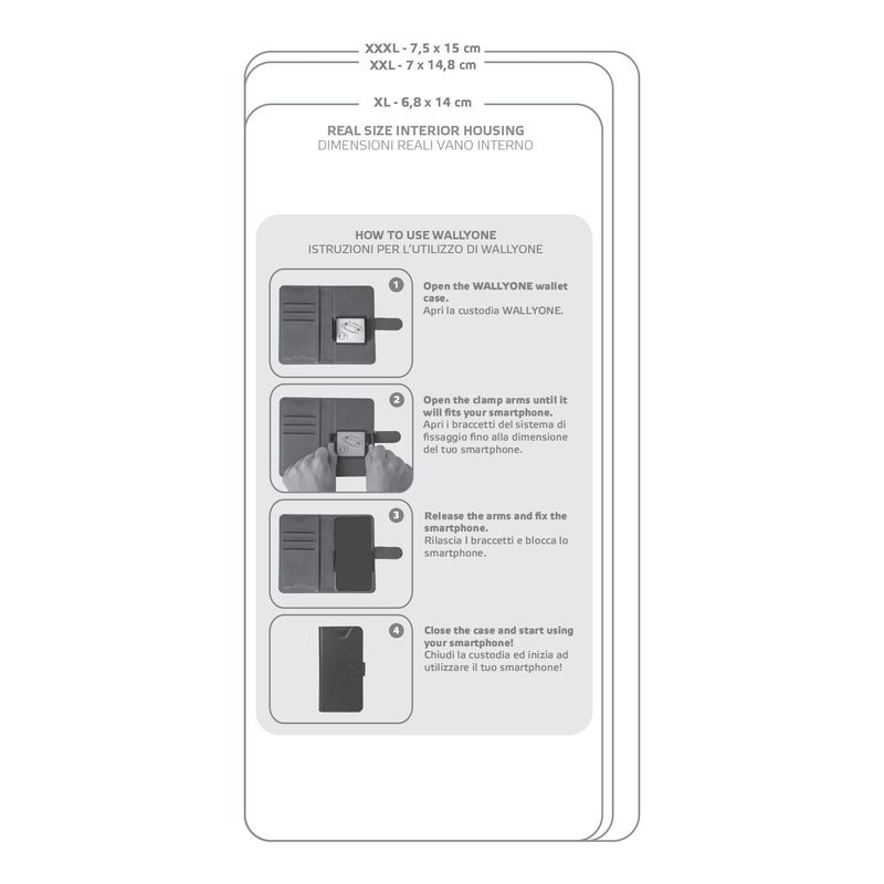 Celly-Wally-One-XXXL-custodia-per-cellulare-152-cm--6---Custodia-flip-a-libro-Nero