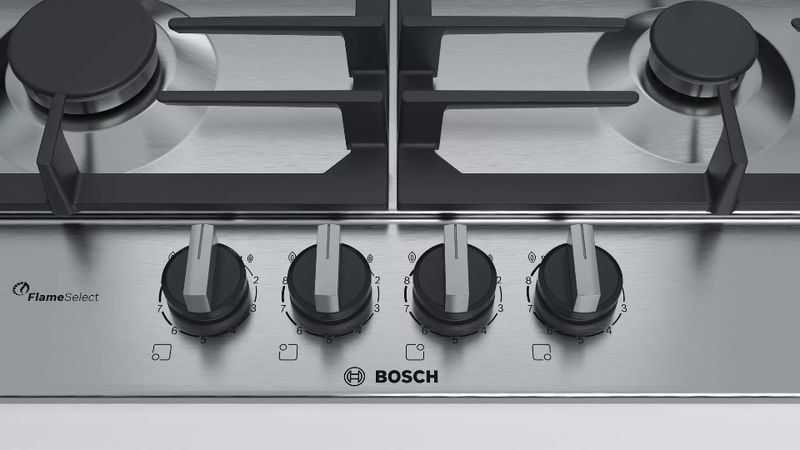 Bosch-Serie-6-PCH6A5B96-piano-cottura-Acciaio-inossidabile-Da-incasso-60-cm-Gas-4-Fornello-i-