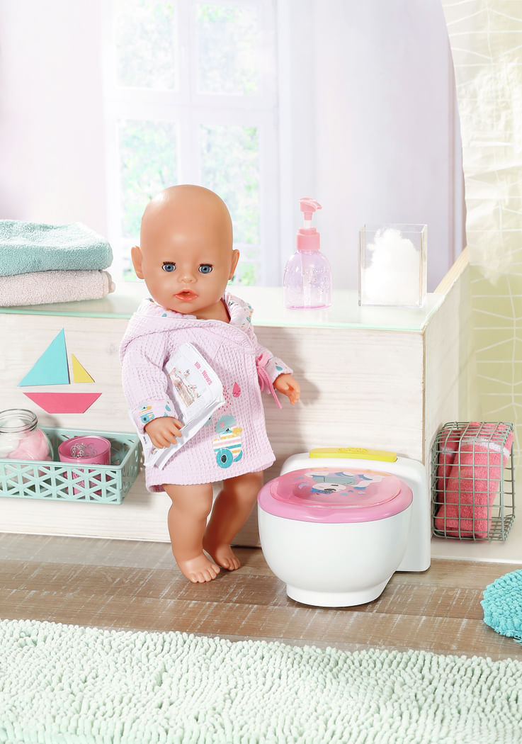 BABY-born-Bath-Poo-PooToilet-Water-per-bambole