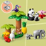 LEGO-DUPLO-10975-Animali-del-Mondo-Tappetino-da-Gioco-con-Leone-Giocattolo-e-Mattoncino-con-Suoni-Giochi-per-Bambini