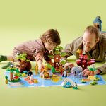 LEGO-DUPLO-10975-Animali-del-Mondo-Tappetino-da-Gioco-con-Leone-Giocattolo-e-Mattoncino-con-Suoni-Giochi-per-Bambini