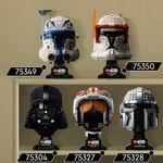 LEGO-Star-Wars-75349-Casco-di-Captain-Rex-Set-Serie-Caschi-2023-Collezione-per-Adulti-da-The-Clone-Wars-Idee-Regalo